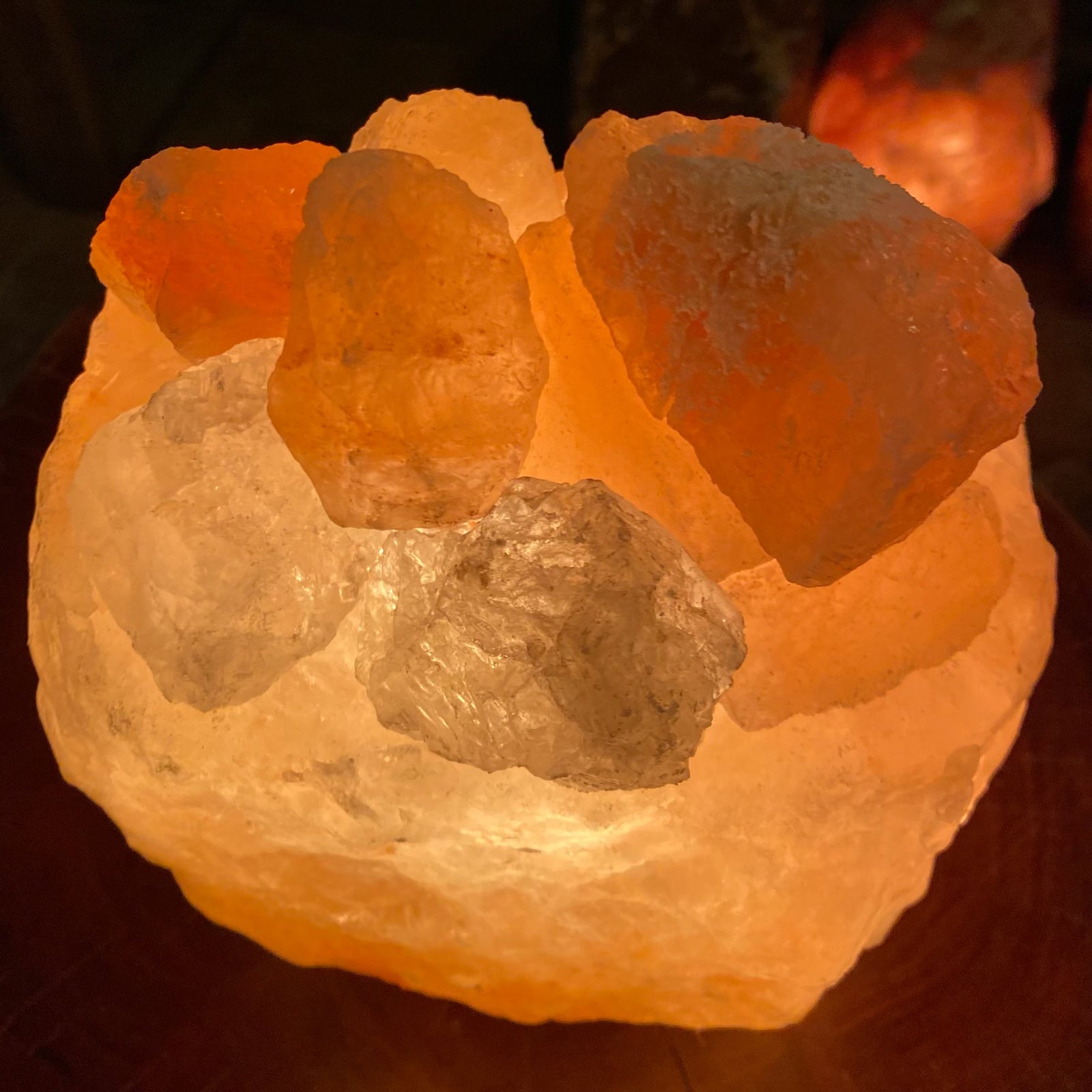 Salt Lamp - Natural Abundance Bowl