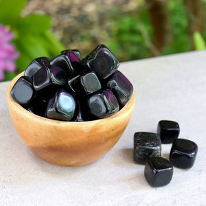 Black Tourmaline Cubes
