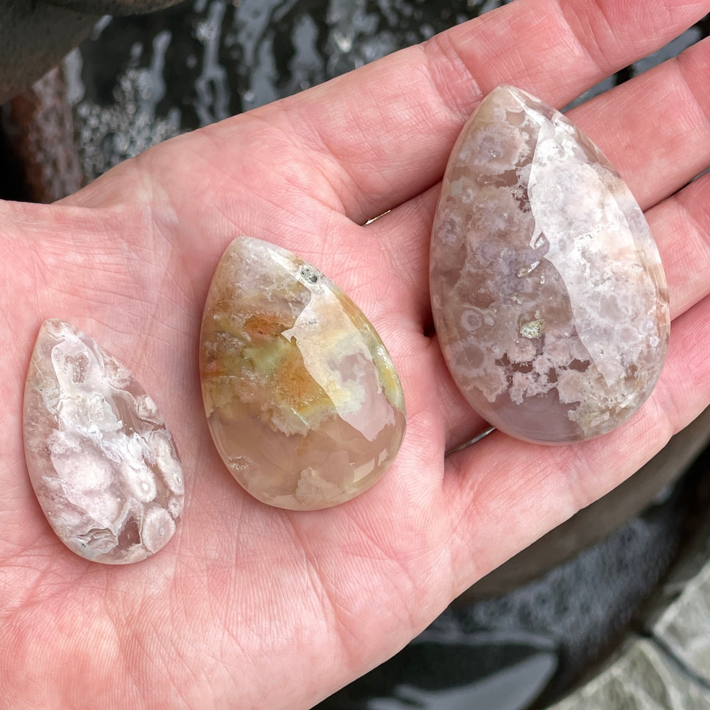 Flower Agate Cabochon (Cabs)
