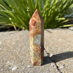 Crazy Lace Agate Points
