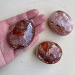 Load image into Gallery viewer, Fire Quartz Palm Stone
