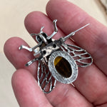 Load image into Gallery viewer, Fly Brooch / Pendant
