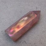 Load image into Gallery viewer, Aura Rose Quartz Points
