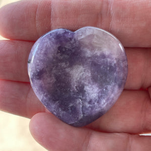 Heart Worry Stones - Various Materials