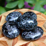 Load image into Gallery viewer, Indigo Gabbro Palm Stone
