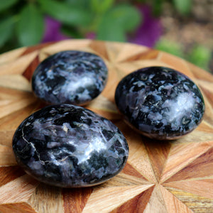 Indigo Gabbro Palm Stone