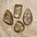 Load image into Gallery viewer, Rutilated Quartz Cabochon (Cabs)
