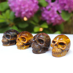 Load image into Gallery viewer, Tiger Eye Skull
