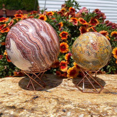 Sphere Stand - Metal (Rose Gold)