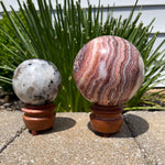 Load image into Gallery viewer, Sphere Stand - Shisham (Sheesam) Wood
