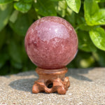Load image into Gallery viewer, Strawberry Quartz Spheres
