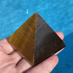 Load image into Gallery viewer, Tiger Eye Pyramid
