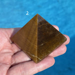 Load image into Gallery viewer, Tiger Eye Pyramid
