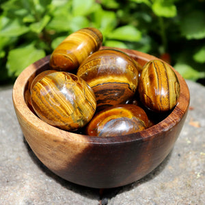 Tiger Eye Tumbles (Large)