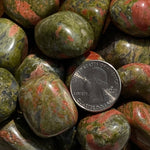 Load image into Gallery viewer, Unakite Tumbles
