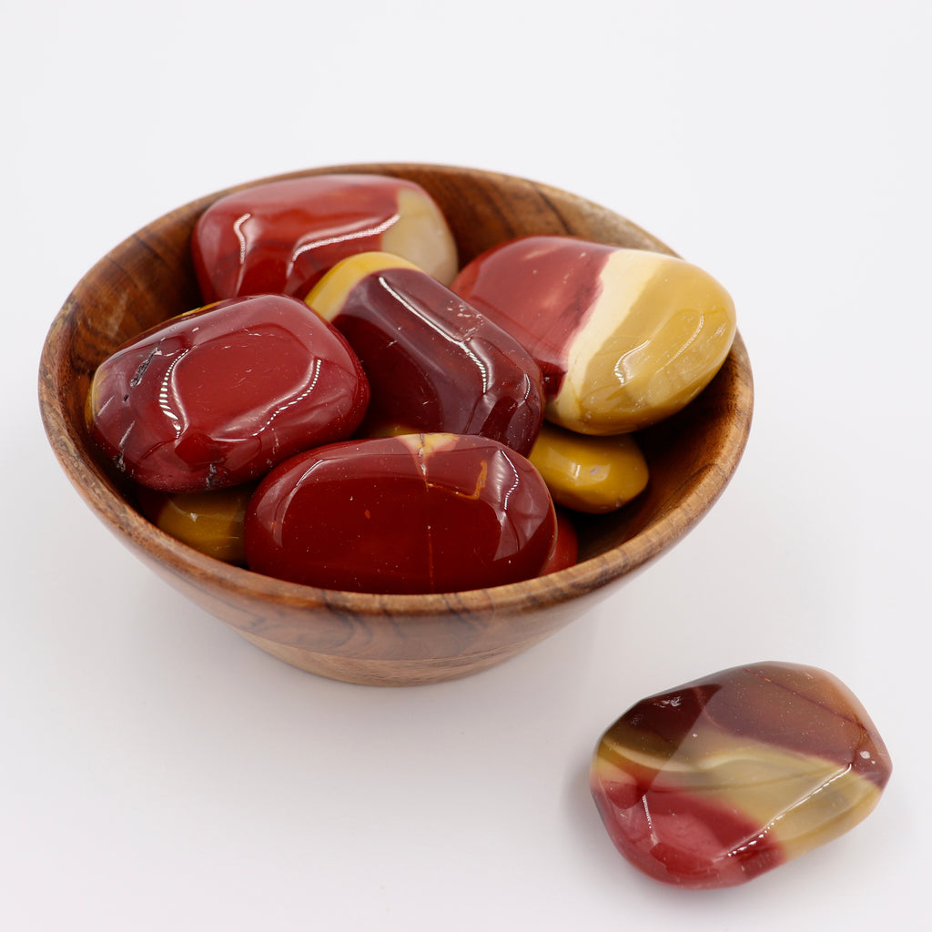 Mookaite Palm Stone